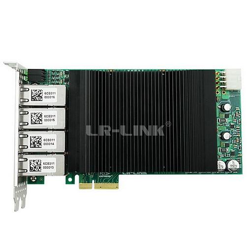 LRES2008PT PCI Express x4 8 port RJ45 Copper 10/100/1000Mbps Network Card based on Intel I350 Chipset. (302359) фото 2