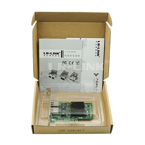 LREC9222HT Ethernet-адаптер LR-LINK 9222HT, Intel I350-AM2, двойной порт RJ45, сетевая карта PCI-Ex1, 10/100/1000 Мбит/с (302472) фото 3