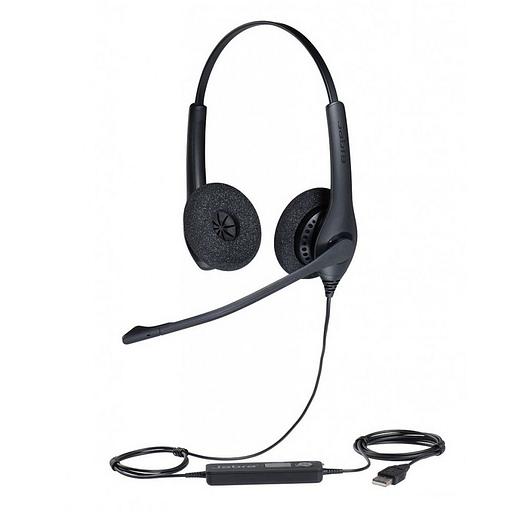 Гарнитура проводная Jabra BIZ 1500 Duo, USB, NC, Global / USB-A / (019025) фото 2