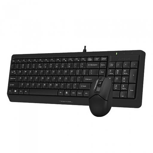 Клавиатура + мышь A4Tech Fstyler F1512, черный, USB фото 2