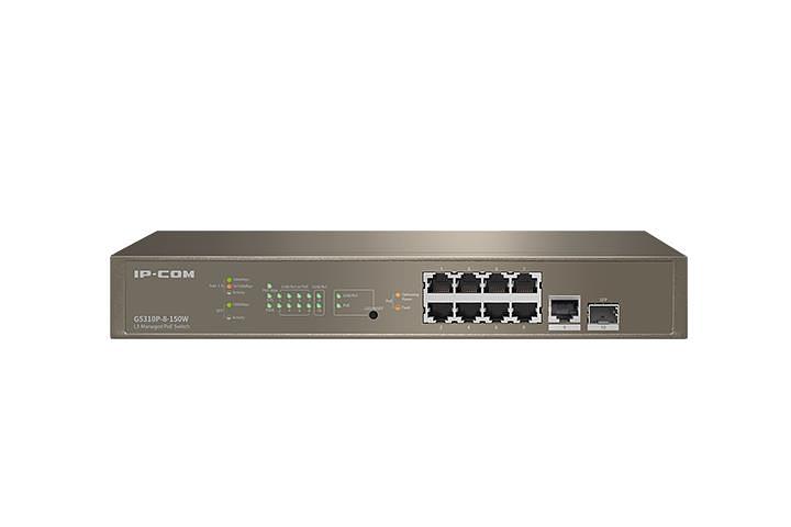Коммутатор 8PORT 1000M POE G5310P-8-150W IP-COM фото 1