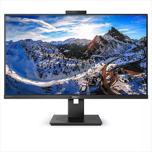 Монитор 31,5" Philips 329P1H 38400x2160@60Гц IPS LED 16:9 4ms DP HDMI USB-C 4*USB-A 50М:1 1000:1 178/178 350cd Webcam HAS Pivot Swivel Tilt LowBlue 2*Speakers5W Black (329P1H/00) фото 1