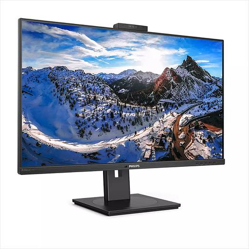 Монитор 31,5" Philips 329P1H 38400x2160@60Гц IPS LED 16:9 4ms DP HDMI USB-C 4*USB-A 50М:1 1000:1 178/178 350cd Webcam HAS Pivot Swivel Tilt LowBlue 2*Speakers5W Black (329P1H/00) фото 2