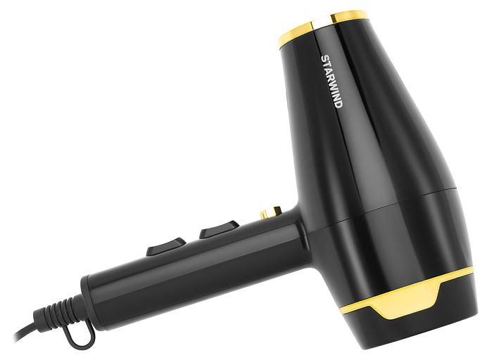 Фен Starwind SHD 6063 2200Вт черный/хром фото 4