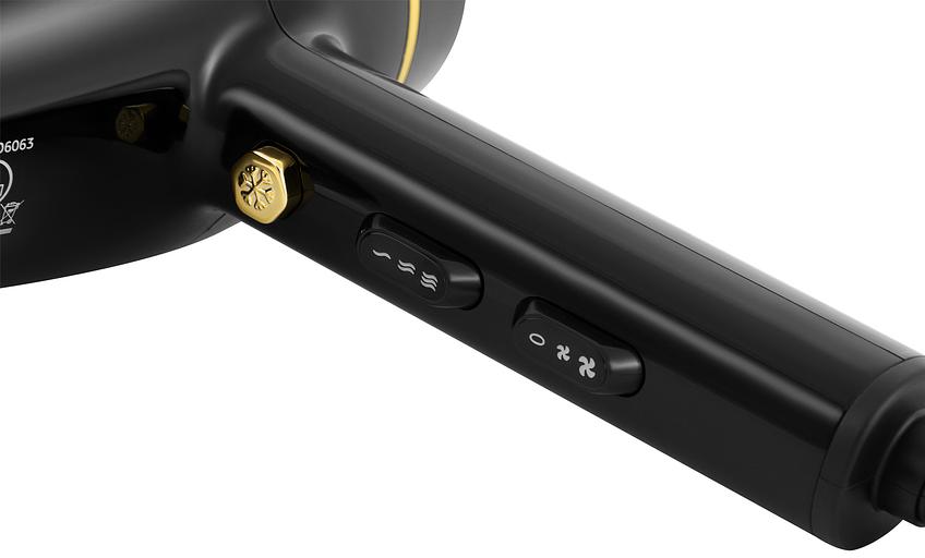 Фен Starwind SHD 6063 2200Вт черный/хром фото 5