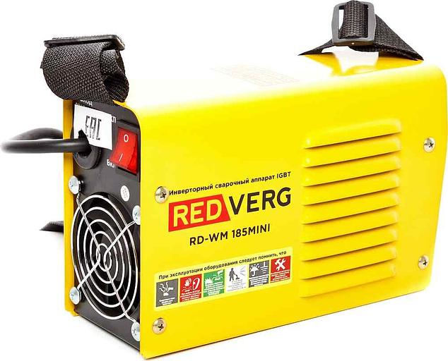 Сварочный аппарат RedVerg RD-WM 185MINI инвертор ММА 7.9кВт фото 4