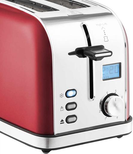 Тостер Kitfort КТ-2036-1 950Вт красный фото 2