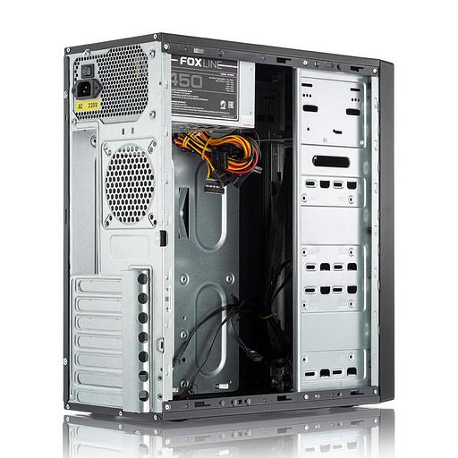 Корпус c блоком питания 450 Ватт Foxline FL-301-FZ450R-U32 фото 3
