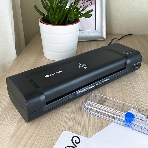 Ламинатор Heleos ЛМ-А4К черный A3 (75-150мкм) 30см/мин (2вал.) лам.фото фото 3