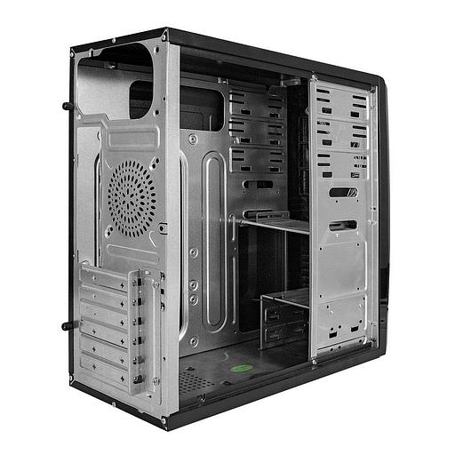 Корпус Miditower ExeGate CP-604-500W-8 (ATX, БП CP500 с вент. 8см, 2*USB, аудио, черный) (109971) фото 3