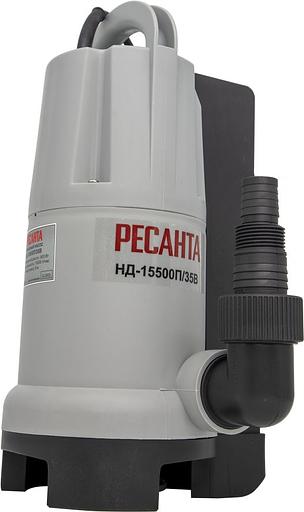 Насос садовый дренажный Ресанта НД-15500П/35B 900Вт 15500л/час (77/2/4) фото 7