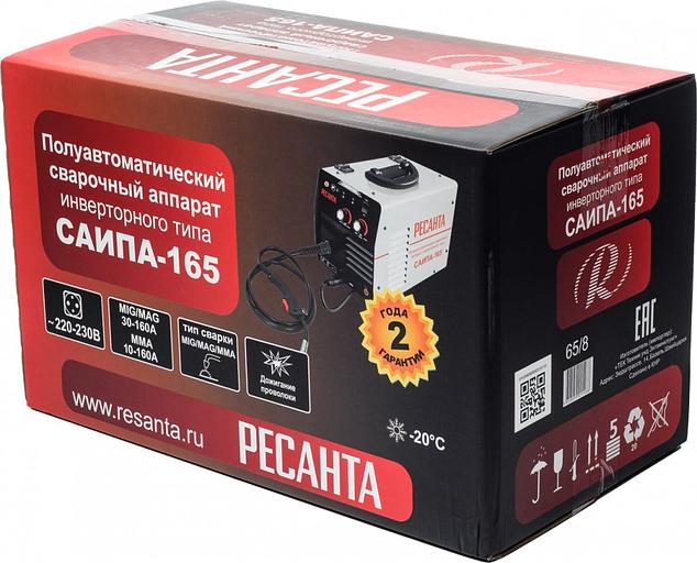 Сварочный полуавтомат Ресанта САИПА-165 MIG-MAG фото 9