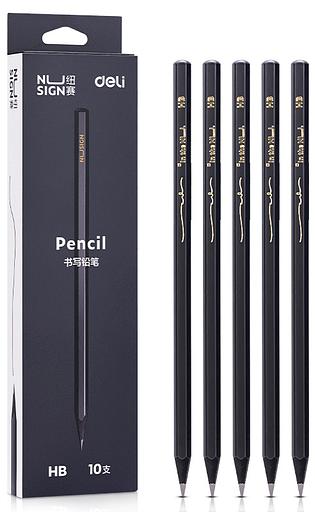 Карандаш Deli NS722-HB Nusign HB шестигран. фото 1