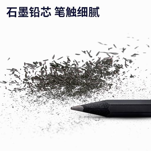 Карандаш Deli NS722-HB Nusign HB шестигран. фото 4