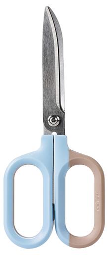 Ножницы Deli ENS055-BL Nusign офисные 180мм титановое покрытие сталь синий фото 1