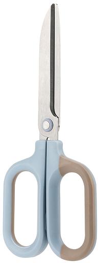 Ножницы Deli ENS055-BL Nusign офисные 180мм титановое покрытие сталь синий фото 3