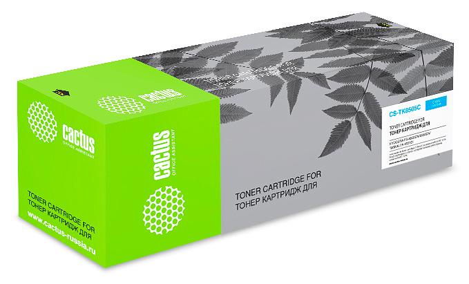Картридж лазерный Cactus CS-TK8505C голубой (20000стр.) для Kyocera FS-4500CN/5550CN/TASKalfa 4551ci фото 1