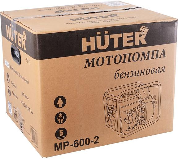 Мотопомпа Huter MP-600-2 600л/мин для слабозагр.вод. (70/11/8) фото 8