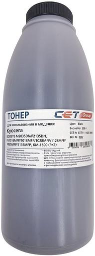 Тонер Cet PK3 CET111102-300 черный бутылка 300гр. для принтера Kyocera ecosys M2035DN/M2535DN/P2135DN, FS-1016MFP/1018MFP фото 1