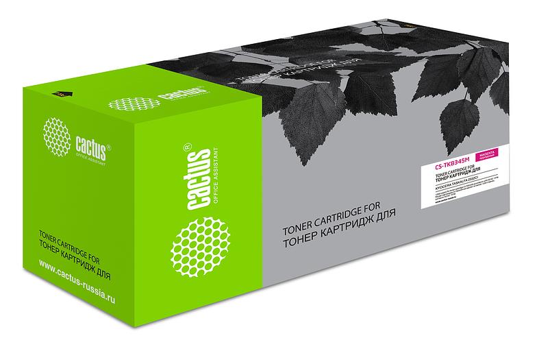 Картридж лазерный Cactus CS-TK8345M пурпурный (12000стр.) для Kyocera TASKalfa 2552ci/2553ci фото 1