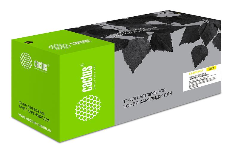 Картридж лазерный Cactus CS-TK8345Y желтый (12000стр.) для Kyocera TASKalfa 2552ci/2553ci фото 1