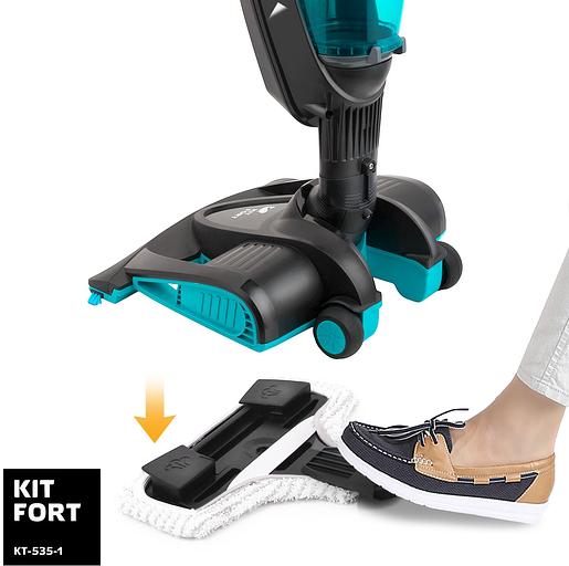 Пылесос паровой Kitfort КТ-535-1 1600Вт черный фото 8