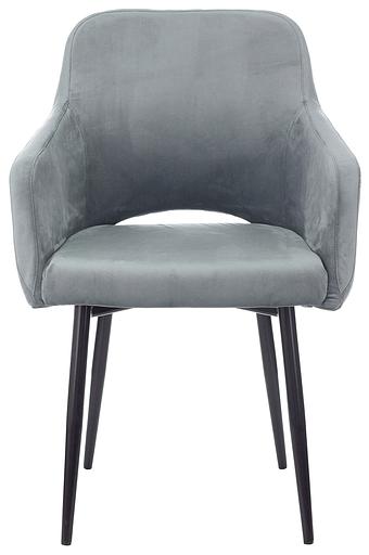 Кресло Бюрократ CH-380F голубая сталь Italia 21 на ножках металл черный фото 2