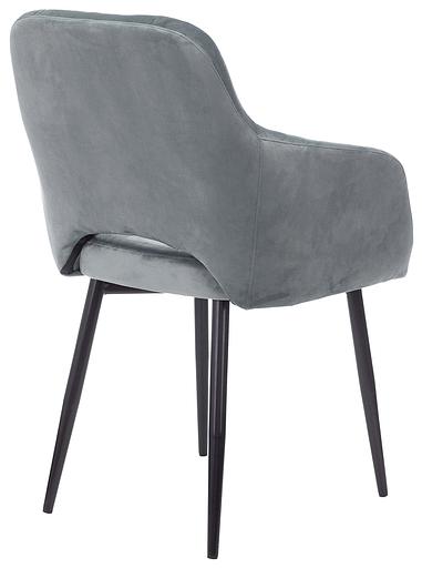 Кресло Бюрократ CH-380F голубая сталь Italia 21 на ножках металл черный фото 4