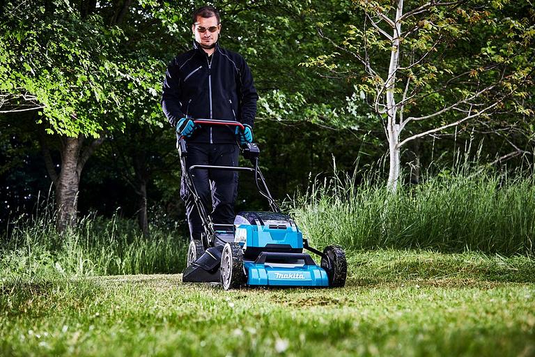 Газонокосилка роторная Makita DLM532Z 1600Вт фото 5