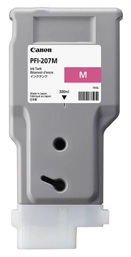 Картридж струйный Canon PFI-207 M 8791B001 пурпурный (300мл) для Canon iP F680/685/780/785 фото 1