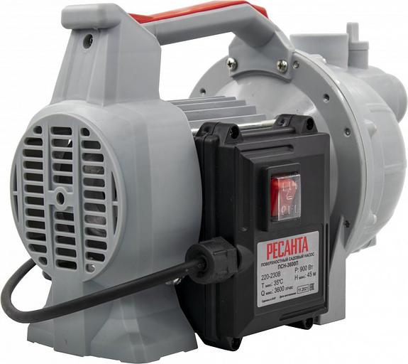 Насос центробежный Ресанта ПСН-3600П 900Вт 3600л/час (77/4/4) фото 2