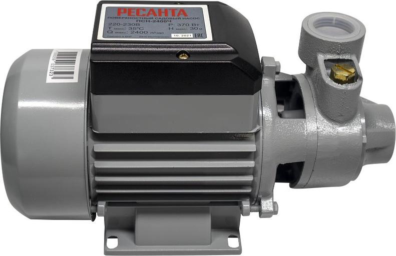 Насос вихревой Ресанта ПСН-2400Ч 370Вт 2400л/час (77/4/2) фото 2