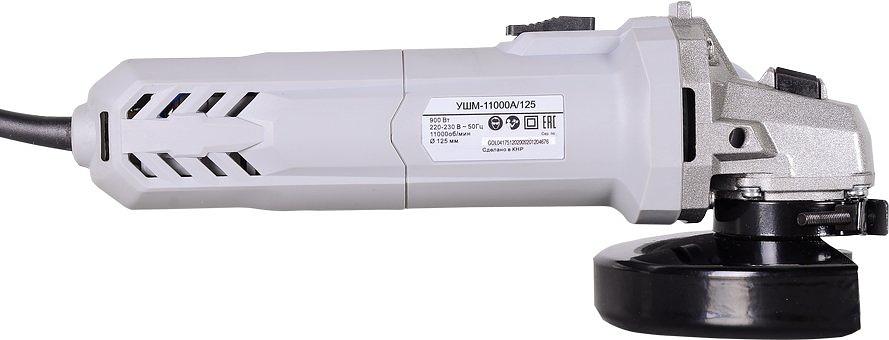 Углошлифовальная машина Ресанта УШМ-11000А/125 300Вт 11000об/мин рез.шпин.:M14 d=125мм фото 6