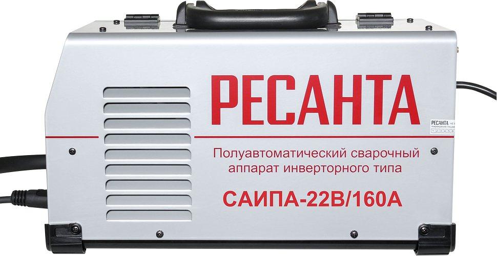 Сварочный полуавтомат Ресанта САИПА-22В/160А инвертор MIG-MAG 6.2кВт фото 1