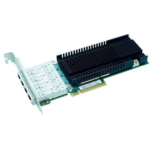 LRES1027PF-4SFP28 PCIe v4.0 x8 4*SFP28 10/25G NIC Card (303851) фото 3