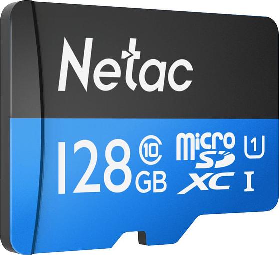 Флеш карта microSDXC 128Gb Class10 Netac NT02P500STN-128G-S P500 w/o adapter фото 2