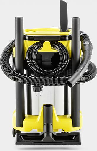 Строительный пылесос Karcher WD 3 S V-17/4/20 1000Вт (уборка: сухая/сбор воды) желтый фото 3