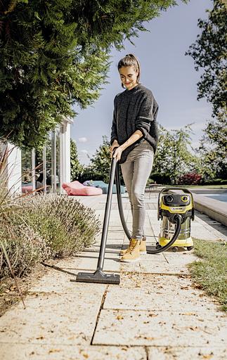 Строительный пылесос Karcher WD 5 S V-25/5/22 1100Вт (уборка: сухая/сбор воды) желтый фото 8