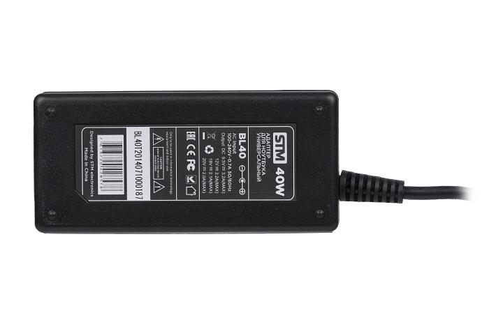 Универсальный адаптер для ноутбуков на 40Ватт STM BL 40 (BL40) фото 4