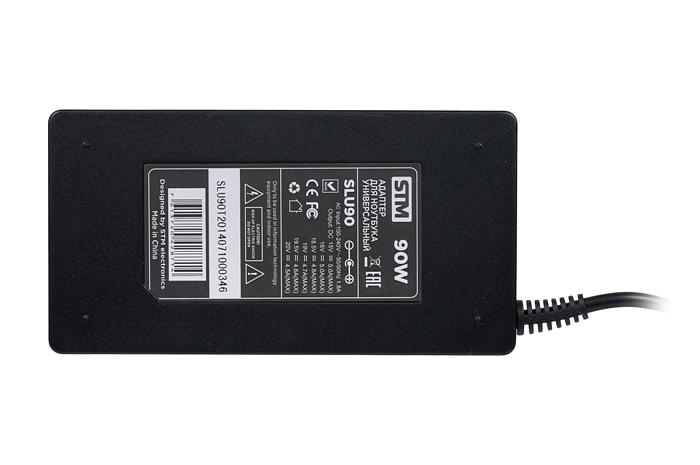 Универсальный адаптер для ноутбуков на 90Ватт STM SLU 90 (SLU90) фото 3