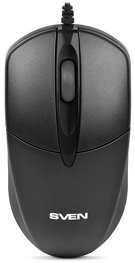 Мышь SVEN RX-112 USB чёрная SVEN RX-112 USB чёрный (SV-03200112UB) фото 1