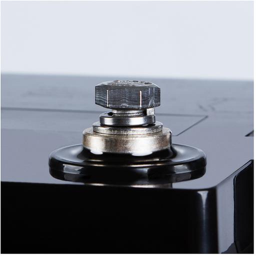 Батарея SVEN SV 121000 (12V 100Ah), напряжение 12В, емкость 100А*ч, макс. ток разряда 1000А, макс. ток заряда 30А, свинцово-кислотная типа AGM, тип клемм B5, Д/Ш/В 307/168/211мм, 30кг Sven SV-012267 фото 5