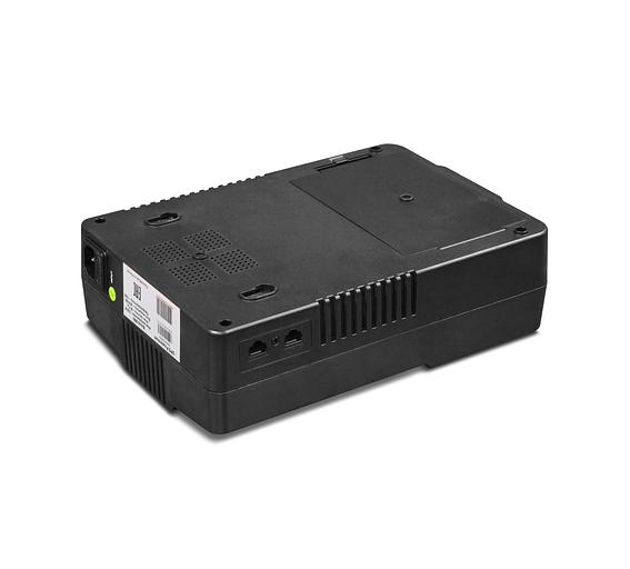 ИБП POWERMAN Brick 800, линейно-интерактивный, 800ВА, 480Вт, 3 евророзетки с резервным питанием, 3 евророзетки с фильтрацией, защита RJ45/RJ11, батарея 12В 9Ач 1 шт., 293мм х 202мм х 93мм, 5.2 кг. Powerman Brick 800 фото 2