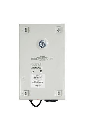 Стабилизатор POWERMAN AVS 1000S, ступенчатый регулятор, цифровые индикаторы уровней напряжения, 1000ВА, 140-260В, максимальный входной ток 7А, 1 евророзетка, IP-20, навесного исполнения, 290мм х 175мм х 68мм, 3,09 кг. POWERMAN AVS 1000S (POWERMAN AVS-1000 фото 2