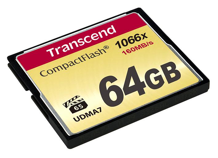 Карта памяти Transcend CompactFlash 1000 64GB (TS64GCF1000) фото 2