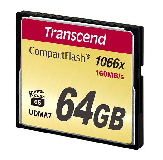 Карта памяти Transcend CompactFlash 1000 64GB (TS64GCF1000) фото 3