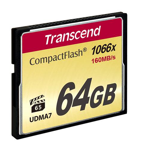 Карта памяти Transcend CompactFlash 1000 64GB (TS64GCF1000) фото 4