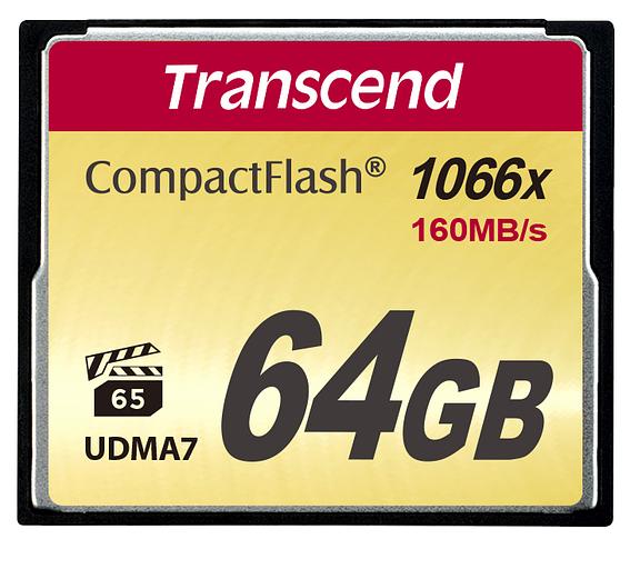 Карта памяти Transcend CompactFlash 1000 64GB (TS64GCF1000) фото 5