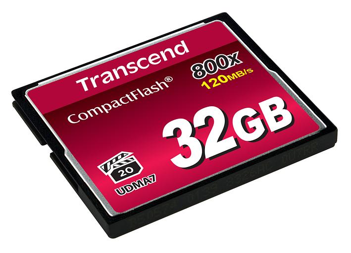 Карта памяти Transcend CompactFlash 800 32GB (TS32GCF800) фото 3