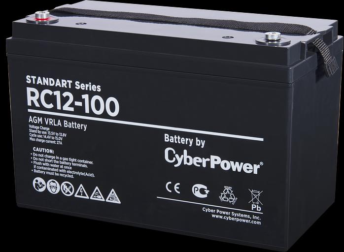 Аккумуляторная батарея SS CyberPower RC 12-100 / 12 В 100 Ач CyberPower Standart Series RC 12-100 фото 1